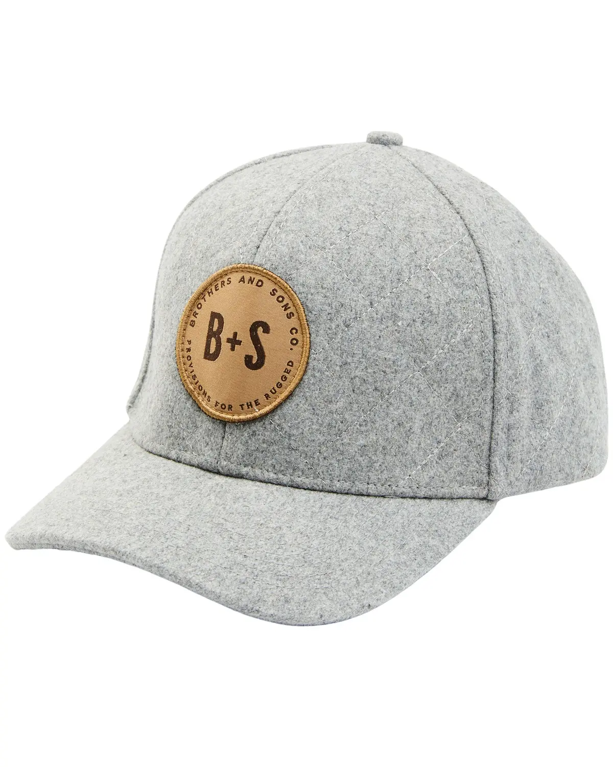 Brothers And Sons Men's Brother Men'S Quilted Ball Cap - Basaho22bc2