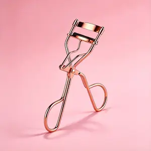 Lashplume Classic Rose Gold Eyelash Curler - Versatile Beauty Makeup Tool for All Eye Shapes, Effortlessly Enhances Natural Lashes, Ideal for Daily Use