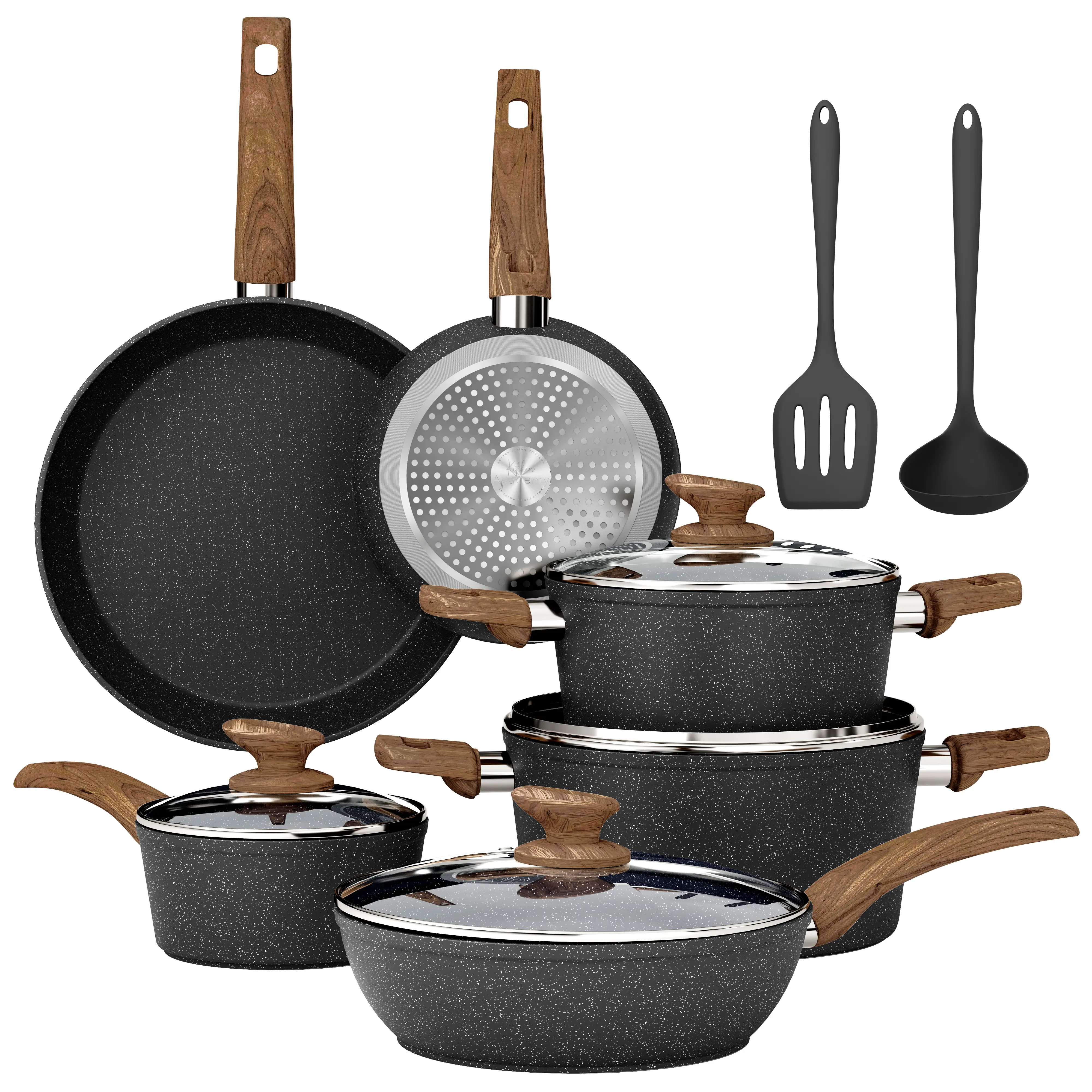12-Piece Set(Black)