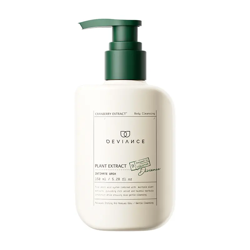 Deviance Intimate Wash for Soothing Itching Odor Control Gentle Cleansing Antibacterial Protection Plant Extract Formula