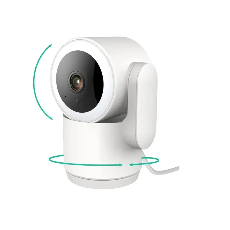 Luna Home Cam V3 Indoor Wireless Security Camera - 2K Camera Security, 2.4GHz-5GHz WiFi, Room Gadgets, 355° Pan-Tilt, Built-in Spotlight, Bluetooth, Human Autotracking, 2-Way Audio, Video Recording