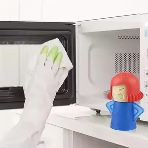 Angry Mama, Microwave Oven Steam Cleaner, Efficient Oven Cleaning Tool for Microwave Fridge Cleaning Supplies with Easy Steam Cleaning, Kitchen Cleaning Utensils