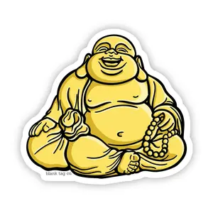 Blank Tag Co.® Waterproof Sticker - Golden Buddha