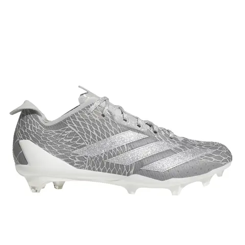 adidas Mens Adizero Electric 7V7 Football Sneakers Shoes - Grey, Silver