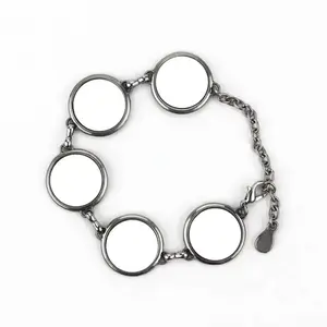 Custom Photo Handchain Bracelet, Personalized Photo Handchain Bracelet, Custom Keepsake Jewelry