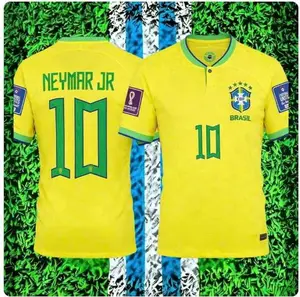 2026 World Cup Brazil Fan Edition Home ShortSleeve Neymar JR Soccer Jerseys