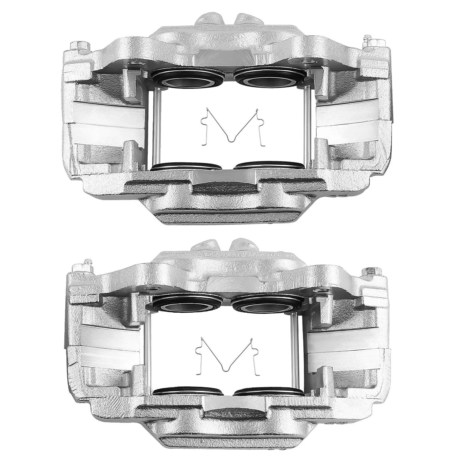 Pair Disc Front Brake Calipers compatible for Toyota Tacoma 4.0L 2005-2015 19-2984 19-2985