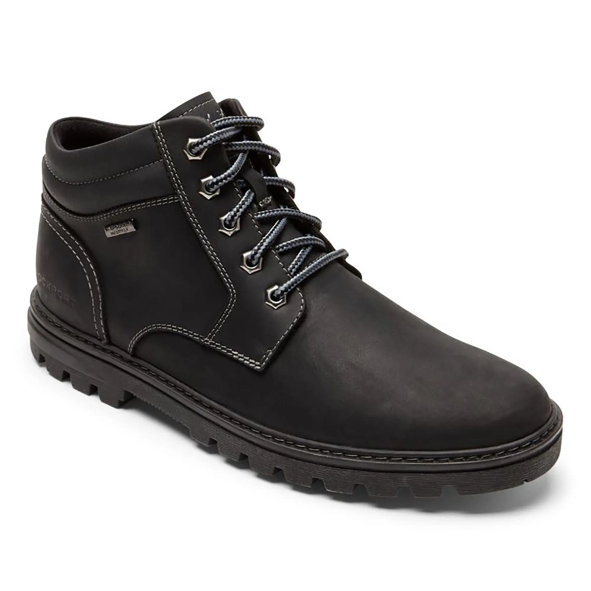 Rockport Men's Leather Waterproof Lace Up Boot-Weather Or Not