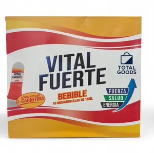 Vital Fuerte Fuerza Salud Energia Ampolleta Bebible 10 vials