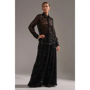 ROXY SEQUIN PALAZZO PANT