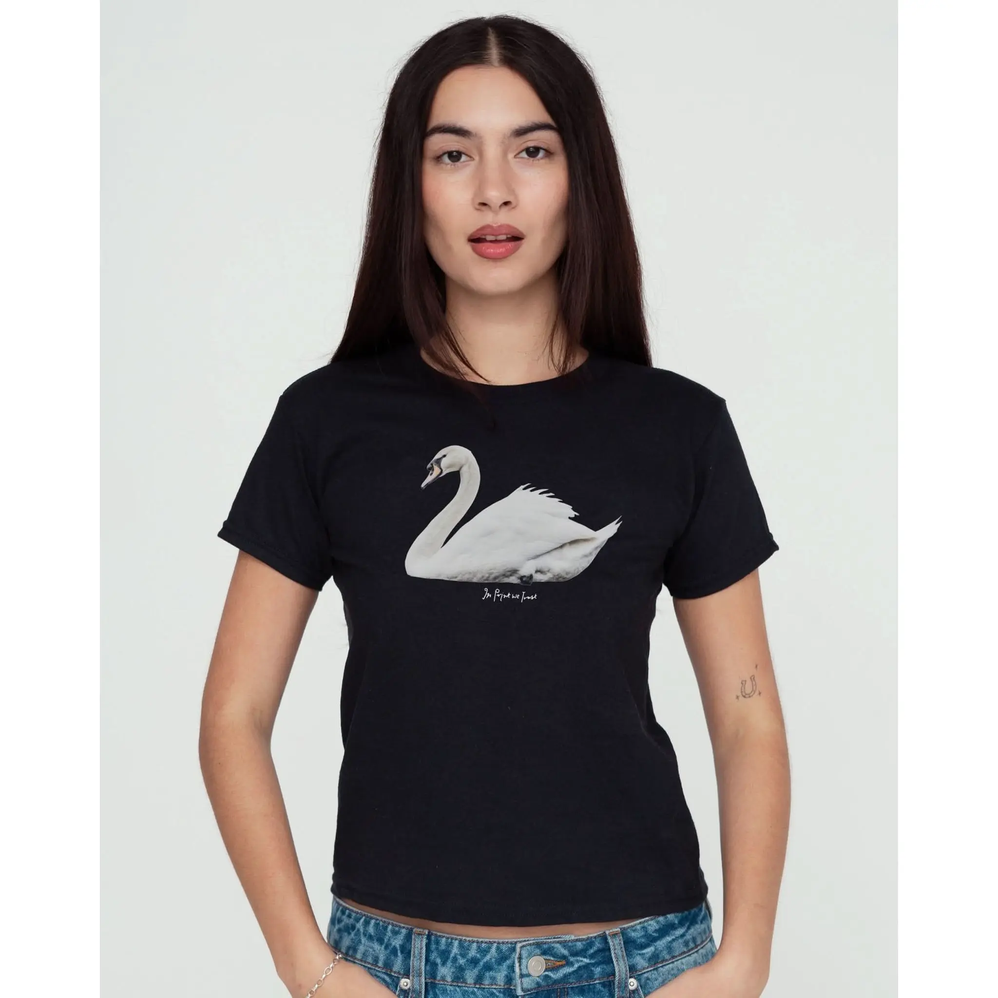 swan song baby tee
