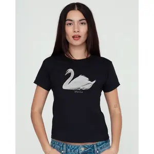 swan song baby tee swan song baby tee