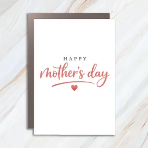 Happy Mother's Day Greeting Card, Card For Mom, Happy Mother's Day Card MC91