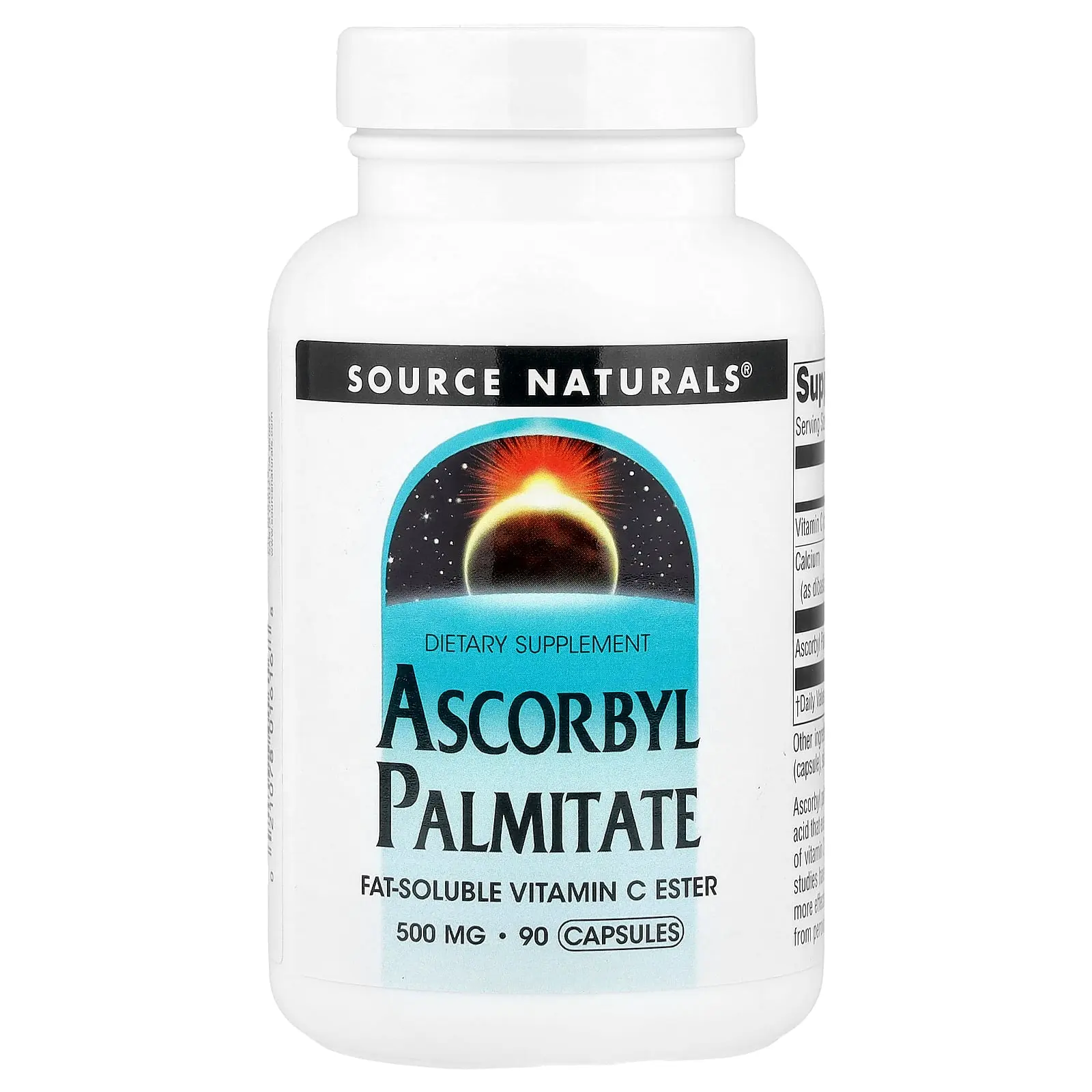 Source Naturals Ascorbyl Palmitate, 90 Capsules