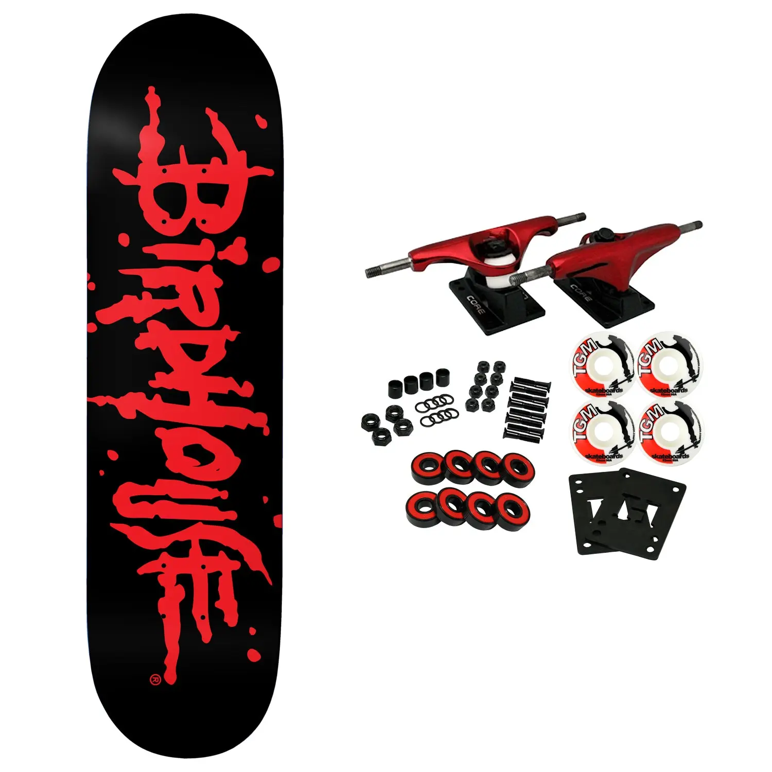 Birdhouse Skateboard Complete Splatter 8.5" x 31.875"