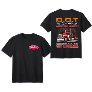 Peterbilt Trucker Hoodie Funny DOT Logbook Joke Sweatshirt, D.O.T Be Like Where You Headed Probably Jail After You See My Logbook, Semi Truck Driver CDL Gift Pullover MADE IN USA