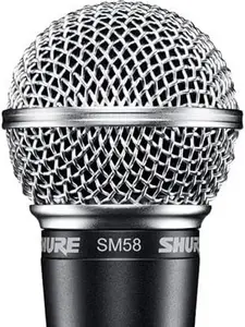 Shure SM58 Professional XLR Dynamic Vocal Microphone – Cardioid Mic for Live Performances, Studio Recording, Dynamic Microphone Ideal for Musicians(SM58-LC)