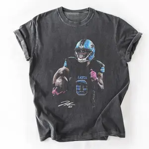 Detroit Lion Apparel, Vintage Jahmyr Gibbs 90s Shirt, Game Day Merch, Vintage Detroit Team Hoodie, Vintage Lion Hoodie, Lion Fan Apparel, Classic Detroit Fan Pullover, Detroit Football Supporter Gift