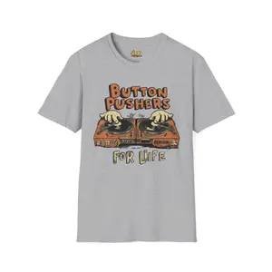 Button Pusher Unisex Softstyle T-Shirt