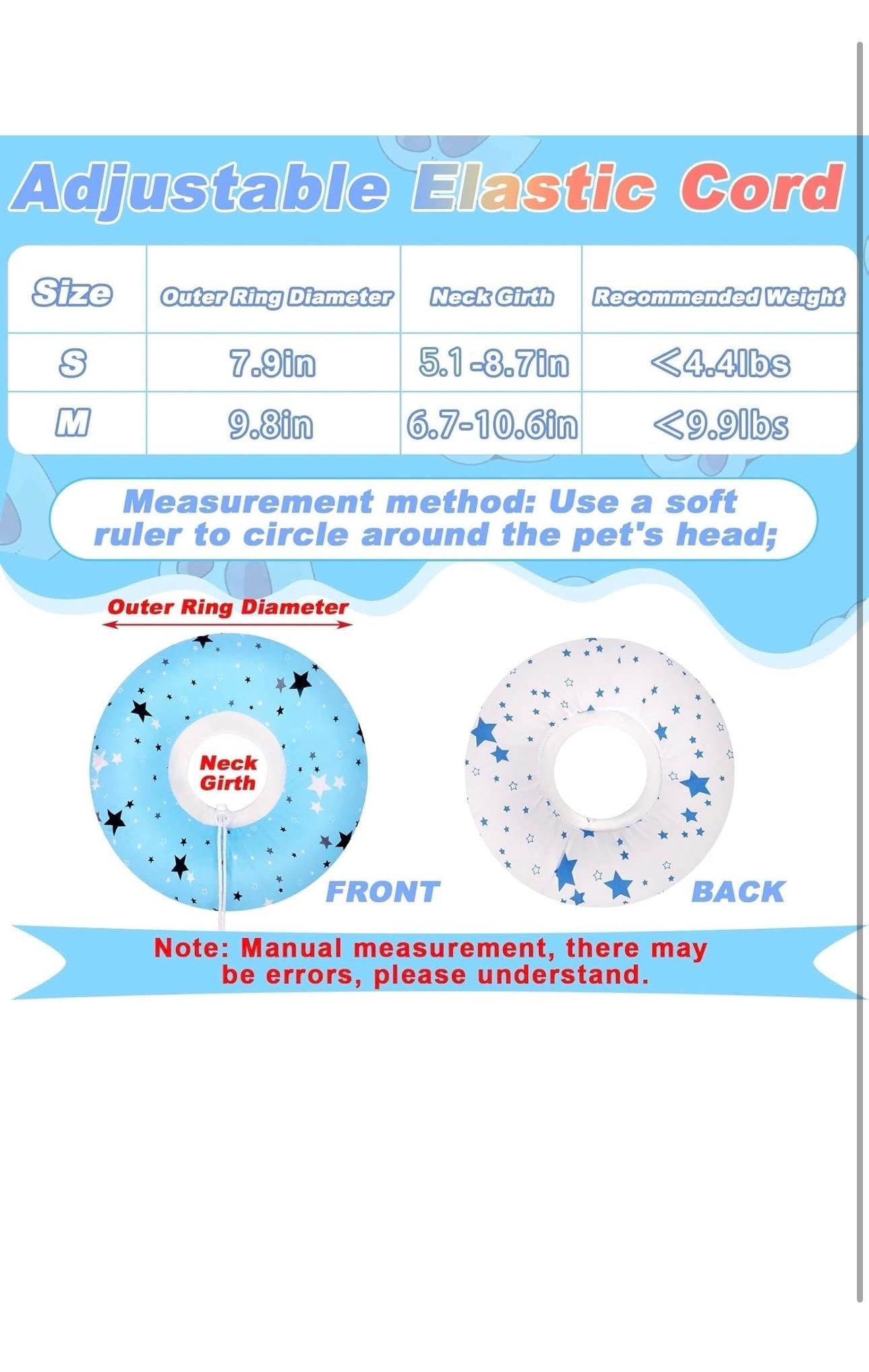Adjustable Small Cat Cone Collar for Wound Healing and Recovery