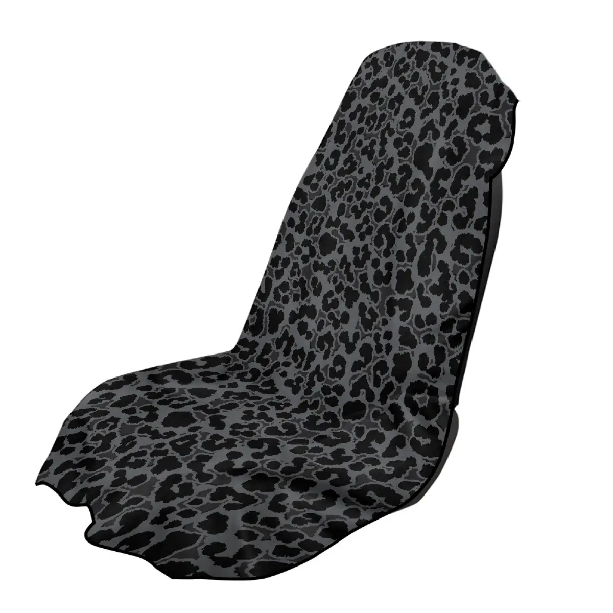 Leopard Car Seat Towel Cover, Universal Quick-Drying ,Sweat-Absorbent Car Seat Cover for Beach, Gym, Workout,Yoga Use