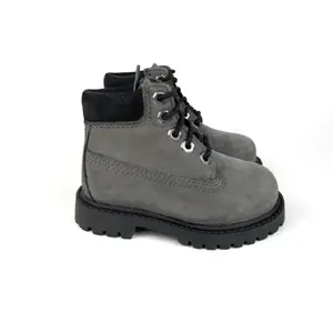 Toddler's Timberland 6 In. Premium Boot Grey Nubuck (TB0A64BW 033)
