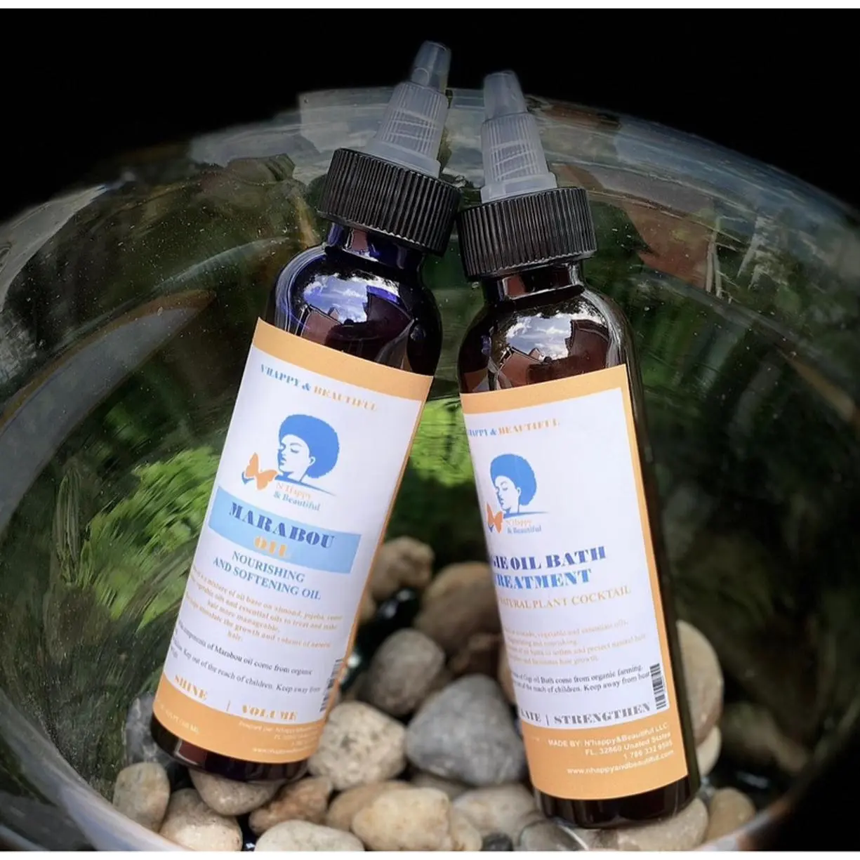 Alopecia LOC Method Refill Liquid Oil and Cream for Hair Care