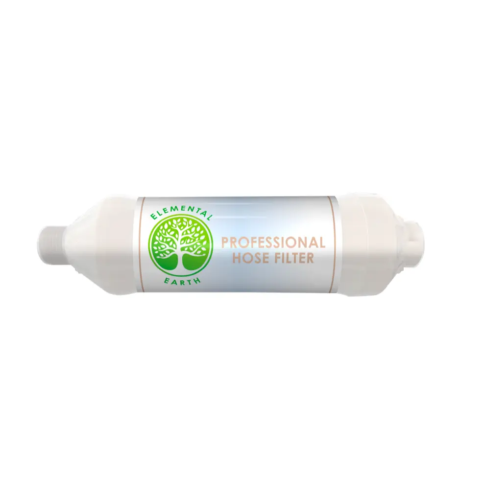 Elemental Earth Hose Water Filter – Garden Hose Filter for Filling Hot Tubs & Spas Filtration System