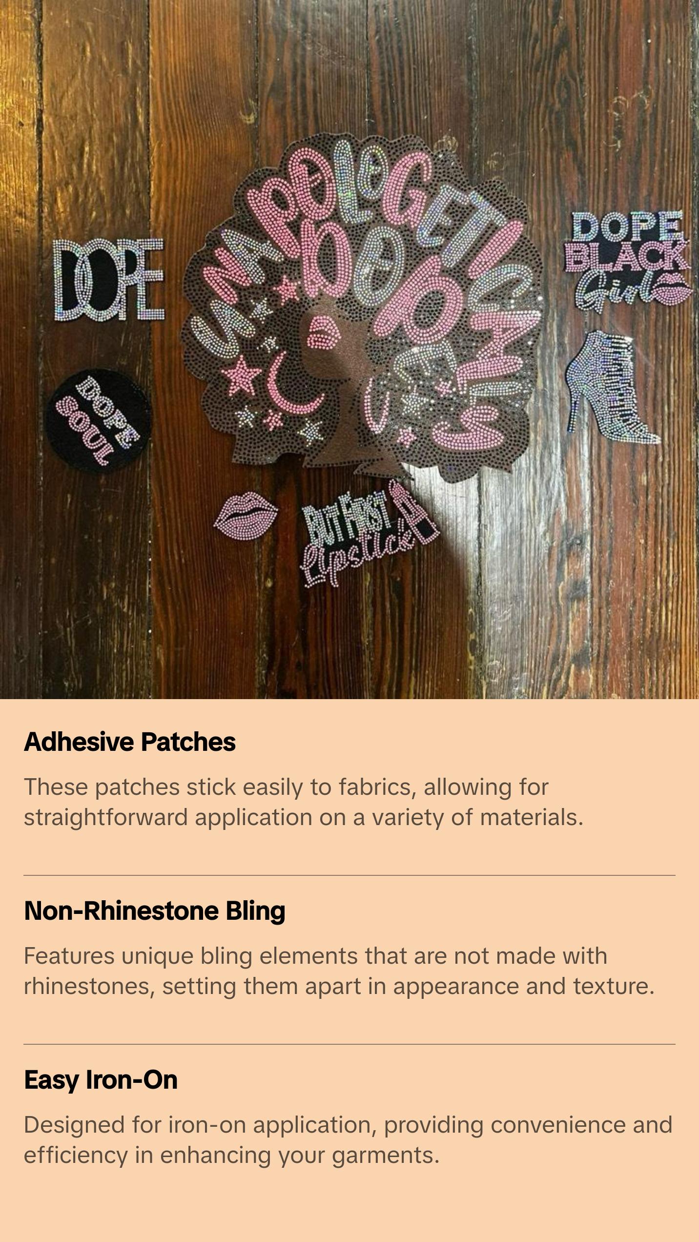 Unapologetically Dope Patch Set