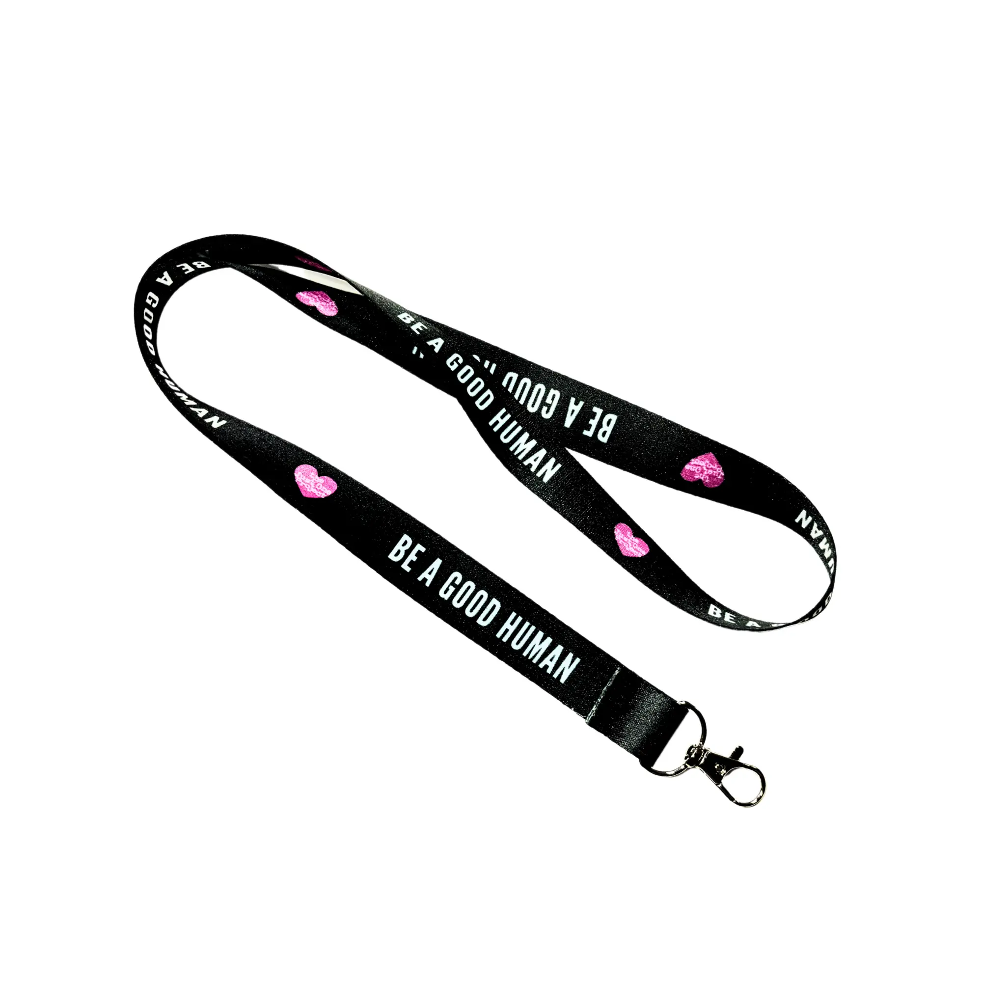 Be a Good Human Lanyard