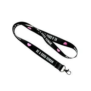 Be a Good Human Lanyard