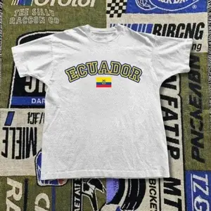 Ecuador Baby Tee, 90s Trendy Baby Tee, Ecuador Y2K Graphic Shirt, Gift for Women