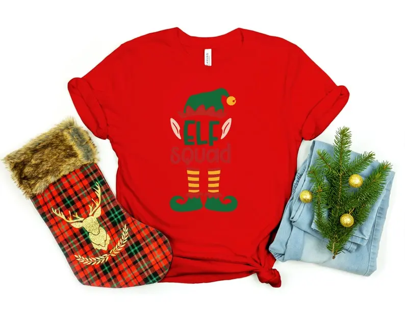 Elf Squad Shirt, Elf Shirt, Christmas Elf, Christmas Shirt, Christmas Family Shirt, Merry Christmas Shirt, Christmas Gift