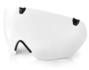 Kask Adult Bike Helmet Accessory BAMBINO PRO VISOR Clear/Silver Mirror, Size 58/62