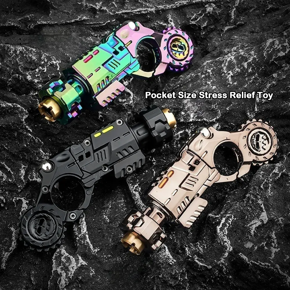 Pocket Sized Fidget Toy Stress-Relieving Toys Fingertip Toy Collectible Gadget Desk Setup