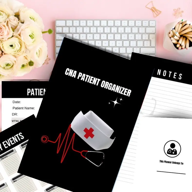 CNA Patient Organizer Hard Cover