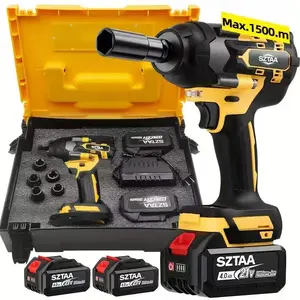 Cordless Impact Wrench 1/2-inch, High Torque 1200N.m, Compact Wrench w/ 1X 4.0Ah B