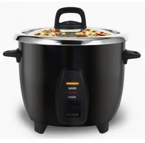 Cuisine Deluxe 10-Cup Electric Rice Cooker, Stainless Steel