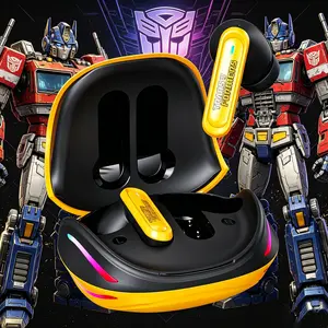 TRANSFORMERS Pro Comfy TWS Bluetooth 6.0 In-Ear Earbuds, 13mm Drivers with ENC Noise Cancellation, Secure Fit Headset for Clear Calls, Music & Gaming, Daily Commute Wireless Headphones