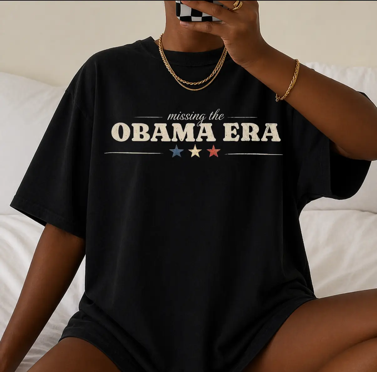 Missing The Obama Era Unisex T-shirt, I Miss Obama Vintage Tee, Political Nostalgia Shirt