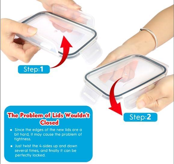 AISOON 68 PCS Airtight Food Storage Containers With Lids,BPA Free Kitchen Organization Set,Dishwasher Safe,With Labels Spoon,Cereal & Flour Dispensers Reusable Silicone AISOON 68 PCS Airtight Food Storage Containers With Lids,BPA Free Kitchen Organization Set,Dishwasher Safe,With Labels Spoon,Cereal & Flour Dispensers Reusable Silicone