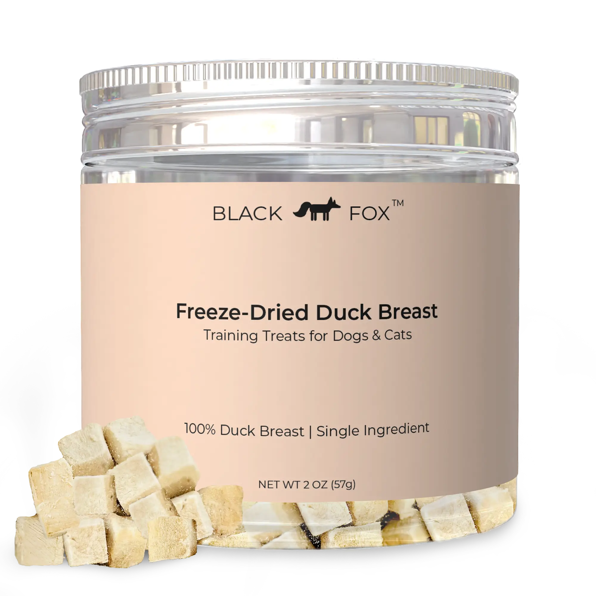 Freeze-Dried Duck Breast Training Treats Snacks for Dogs and Cats | 2oz