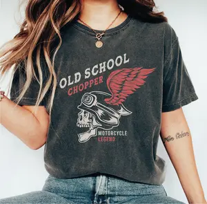 Comfort Colors Motorcycle Shirt, Old School Chopper Motorcycle Legend Shirt, Team Shirt, American Choppers Lover Shirt, Gift for Men