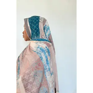 Husna Chiffon Hijab, Abaya, Modal, Abayas, Tutorial, Jersey, Khimar, Shaila Modesty Watercolor - Versatile Clothing for Muslim Women