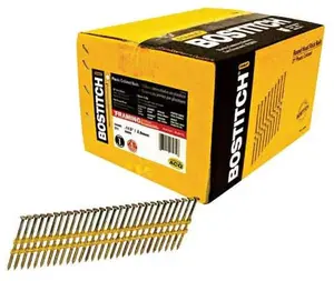 Stanley Bostitch 2026680 2.37 in. 21 deg Angled Strip Hot-Dip Galvanized Framing Nails - Pack of 5000