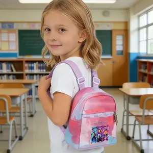 k demon hunter backpack for teenagers, cartoon girl group character prints, small backpack for women that is the perfect gift