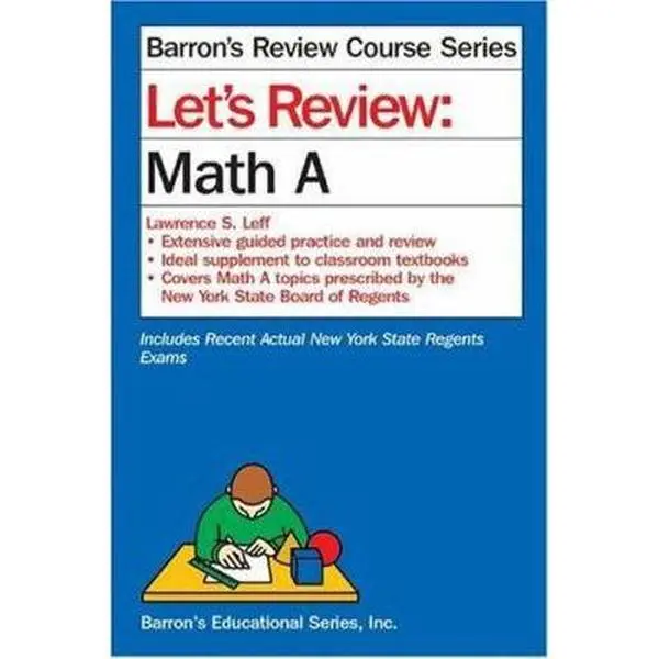USED-Let's Review: Math A by Lawrence S. Leff M.S. (Paperback)