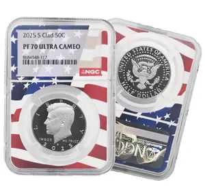 2025 S Kennedy Half Dollar PF70 Ultra Cameo NGC Clad Flagcore