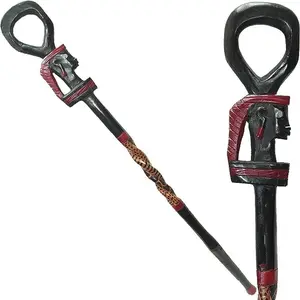 African Warrior Walking Stick