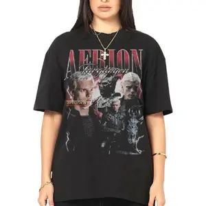 Vintage Aerion Targaryen T-Shirt - Unisex 90s Retro Tee for Game of Thrones Fans